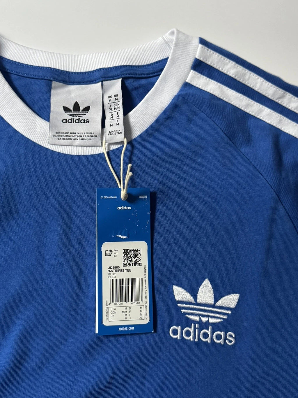 Adicolor Classics 3-Stripes T-Shirt Blue